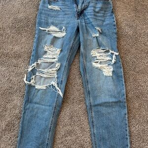 Aeropostale Light Blue Mom Jeans